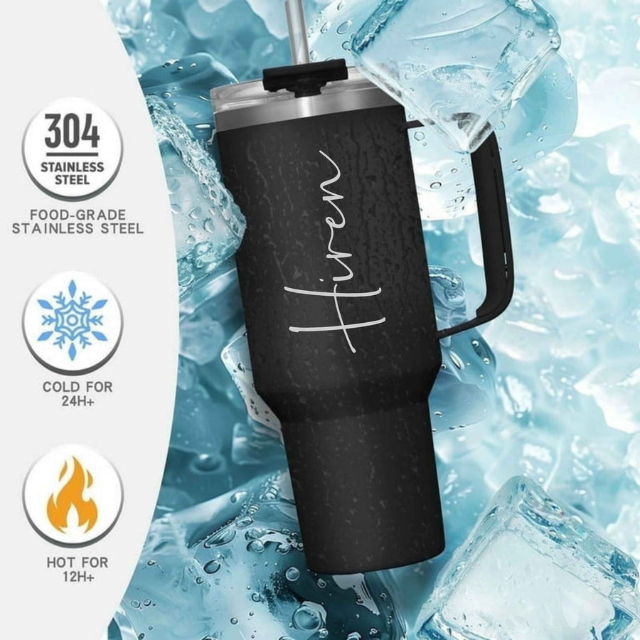 BFCM HOT DEAL Personalized Coffee Tumbler Large Insulated Travel Mug 1200ml