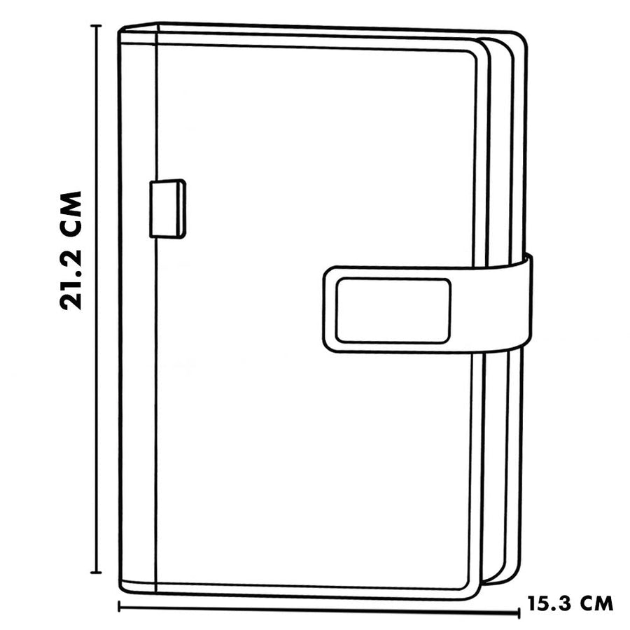 Custom Diary with Matching Engraved Pen | Premium Leatherette Diary with Name Black Gift Box