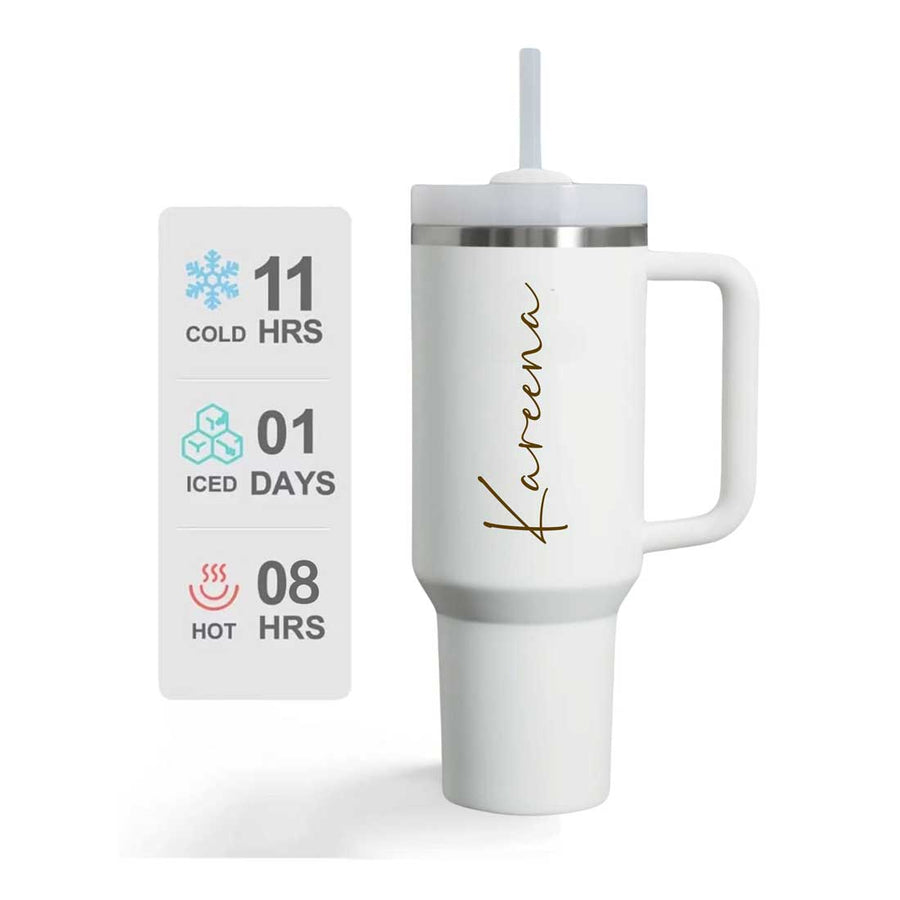 BFCM HOT DEAL Personalized Coffee Tumbler Large Insulated Travel Mug 1200ml
