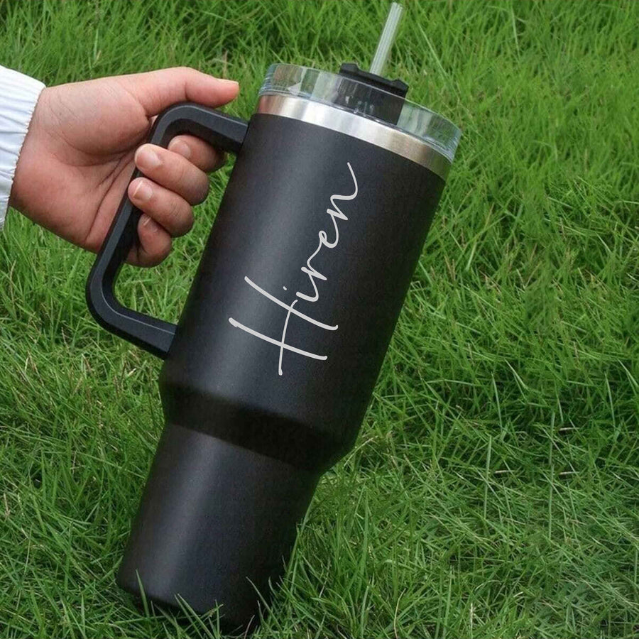 BFCM HOT DEAL Personalized Coffee Tumbler Large Insulated Travel Mug 1200ml