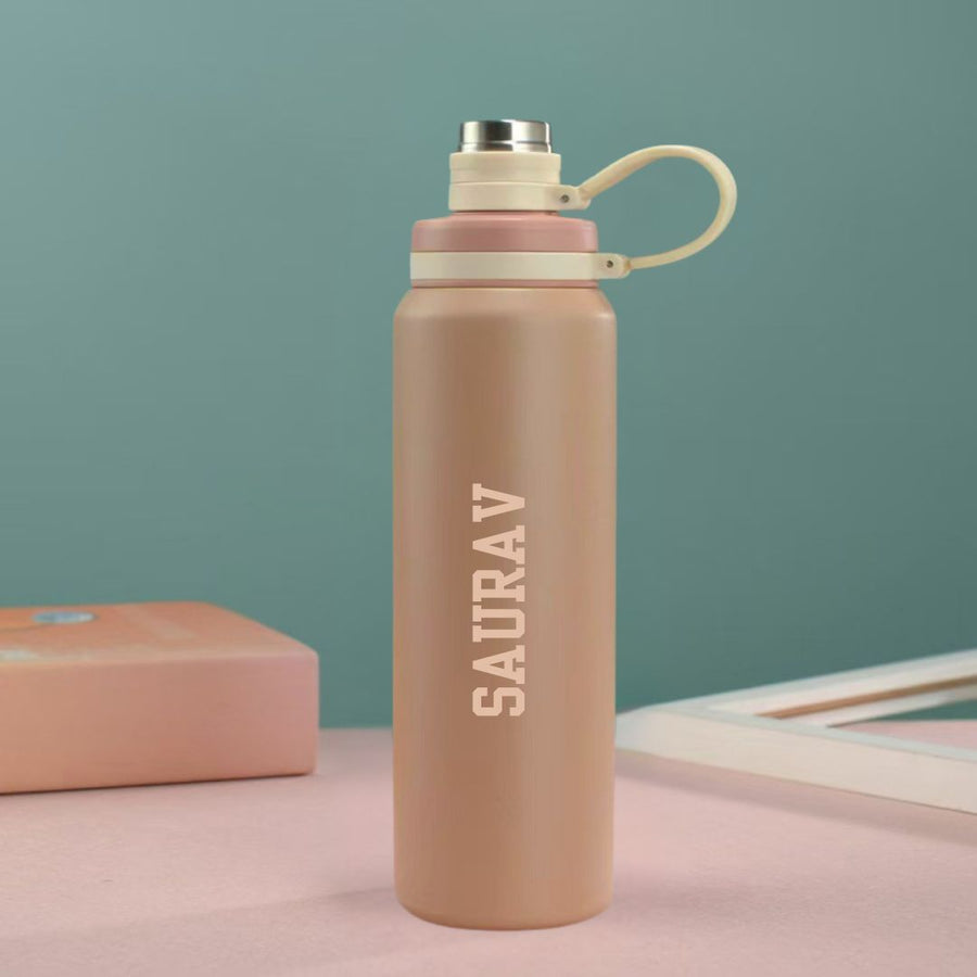 Custom Water Steel Bottle – Leakproof Hot and Cold Water Bottle 800ml