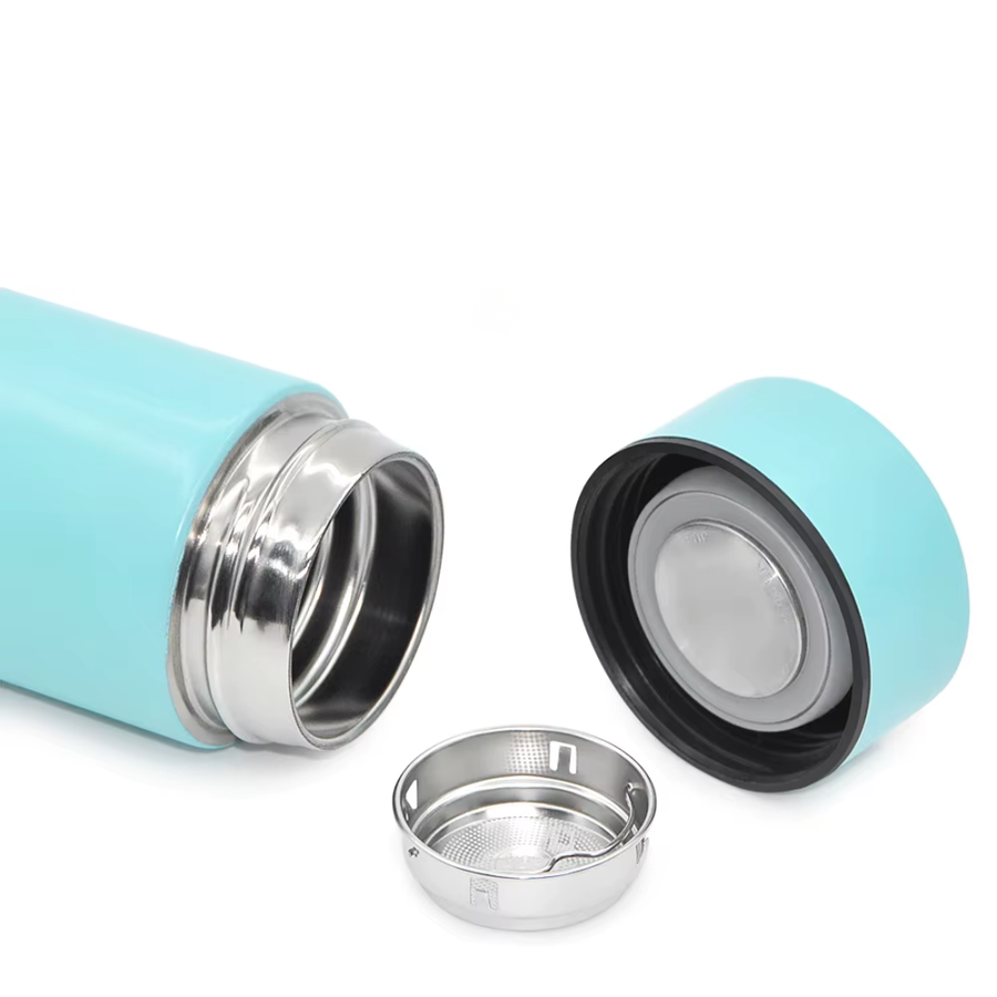 Personalised Thermos Flask with Temperature Display- 500ml Insulated Bottle