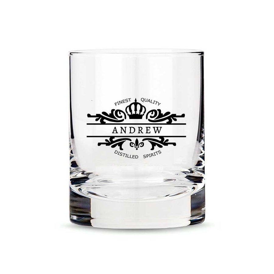 BFCM HOT DEAL Personalized Whiskey Glass with Name