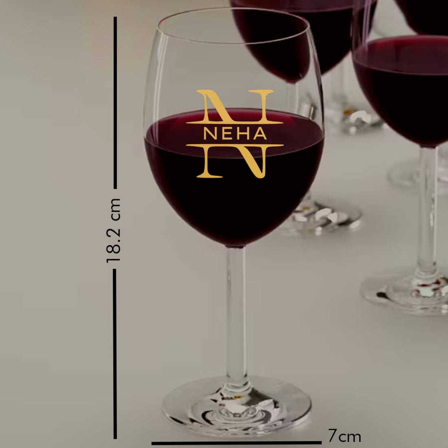 BFCM HOT DEAL Personalized Wine Glass with Name