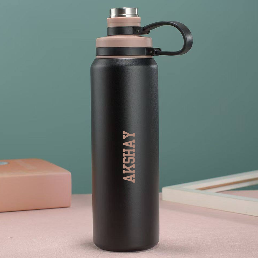 Custom Water Steel Bottle – Leakproof Hot and Cold Water Bottle 800ml