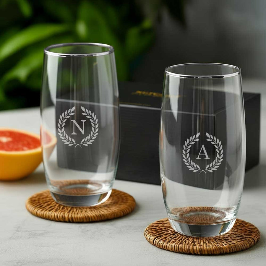 Custom Tall Glass – Engraved Drinking Glass for Gifts & Everyday Use