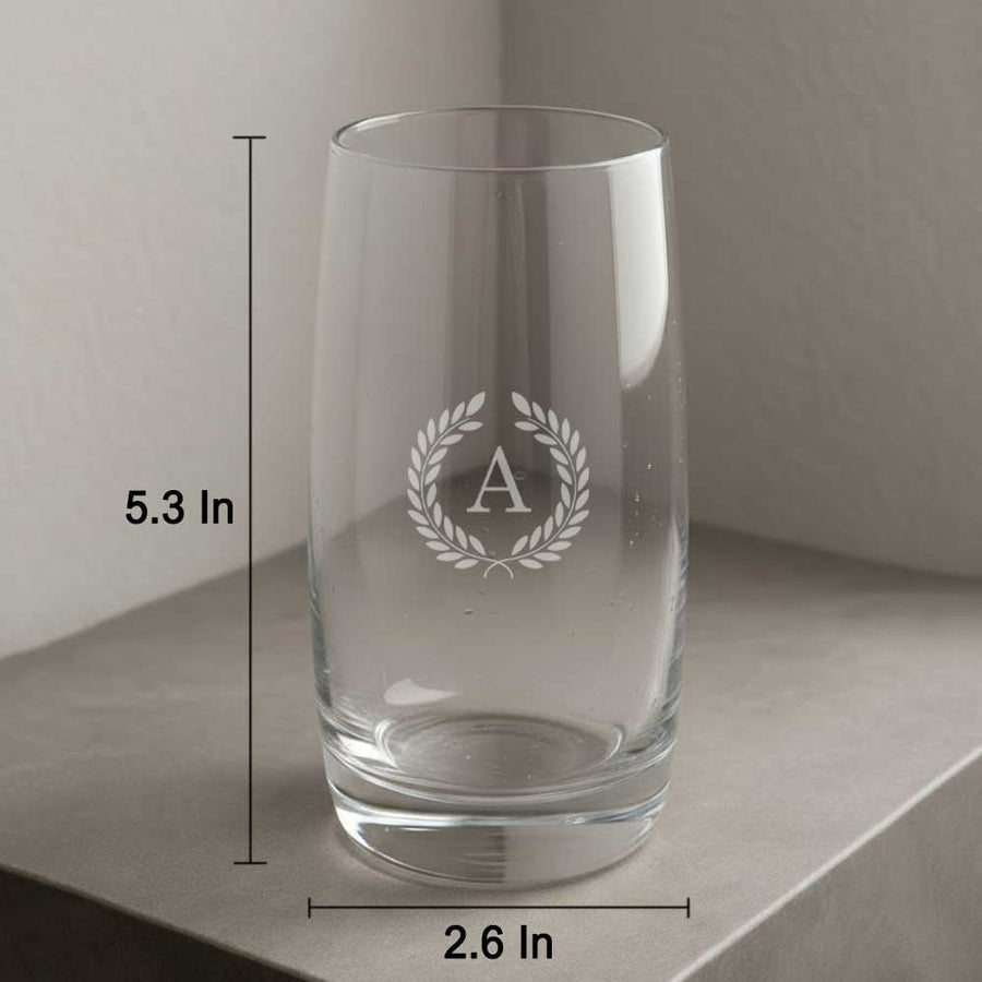 Custom Tall Glass – Engraved Drinking Glass for Gifts & Everyday Use