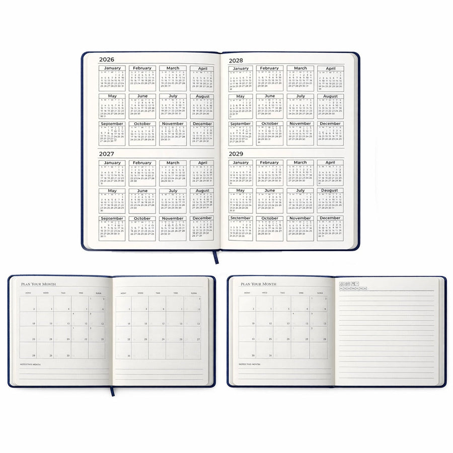 Customized Diary with Name Matching Engraved Pen | Premium Leatherette Diary with Name Black Gift Box