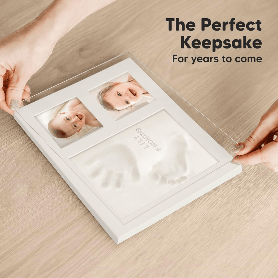 Baby Hand and Footprint Frame Keepsake