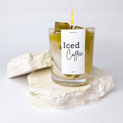 Coffee Aroma Candle Soy Blend Wax