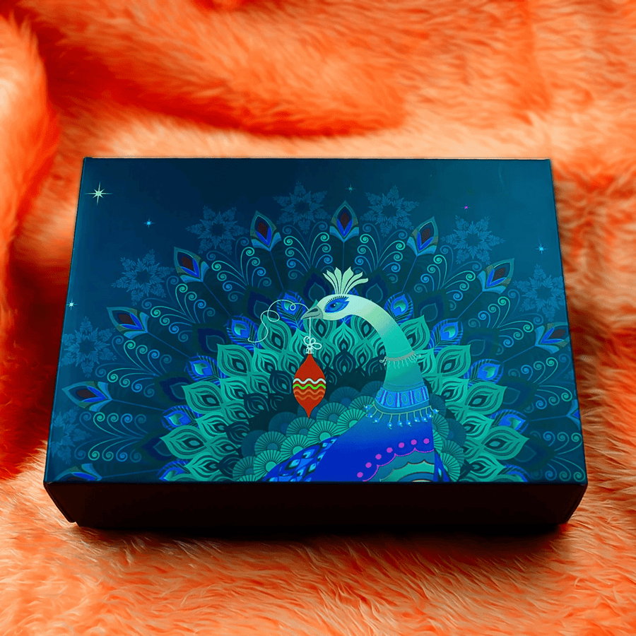 Personalized Temperature Water Bottle & Rose Almond Chocolate