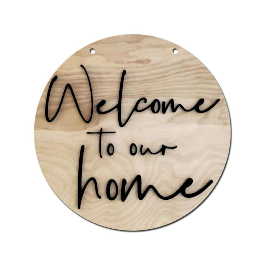 Welcome Decor - Home Sign