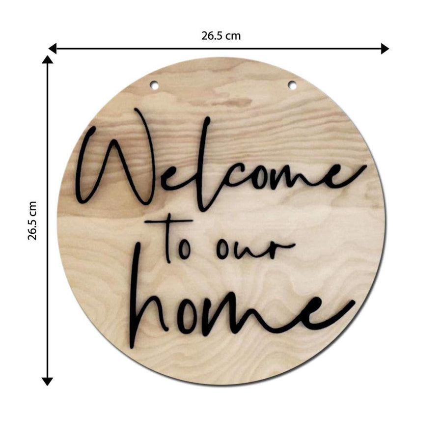 Welcome Decor - Home Sign